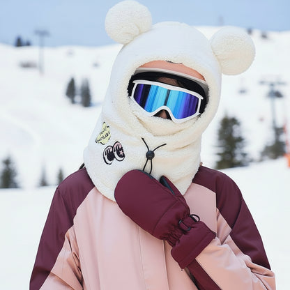 SKIFOLK Pom-Pom Björn Skidhuva