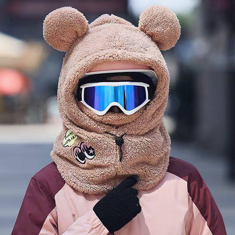 SKIFOLK Pom-Pom Björn Skidhuva